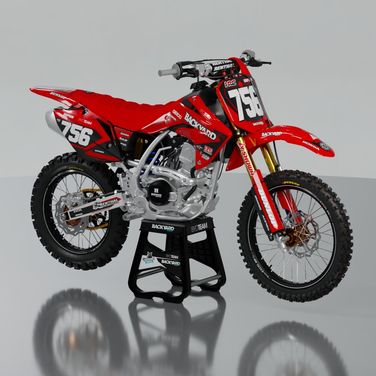 CRF150R Graphics Kit 2007, 2008, 2025