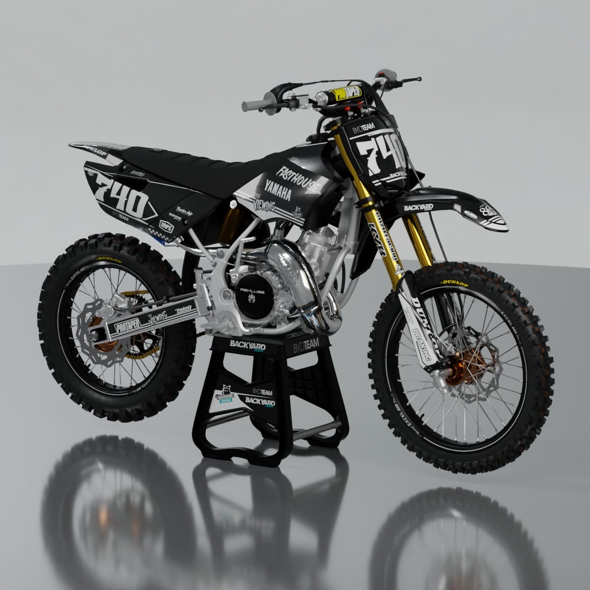 Yamaha YZ 85 graphics 2019 to 2021