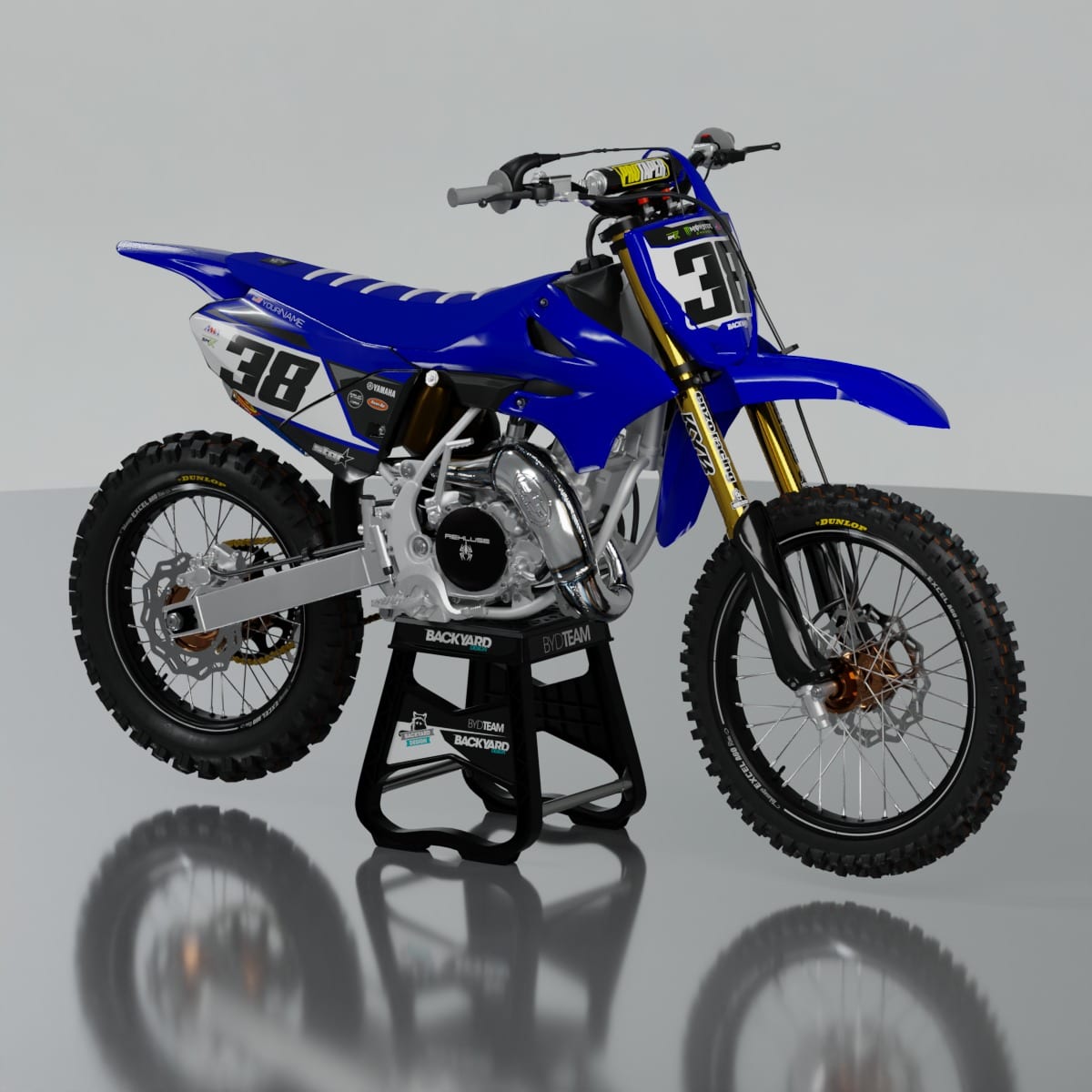 Yamaha YZ 85 Number Plate Graphics 2022–2027