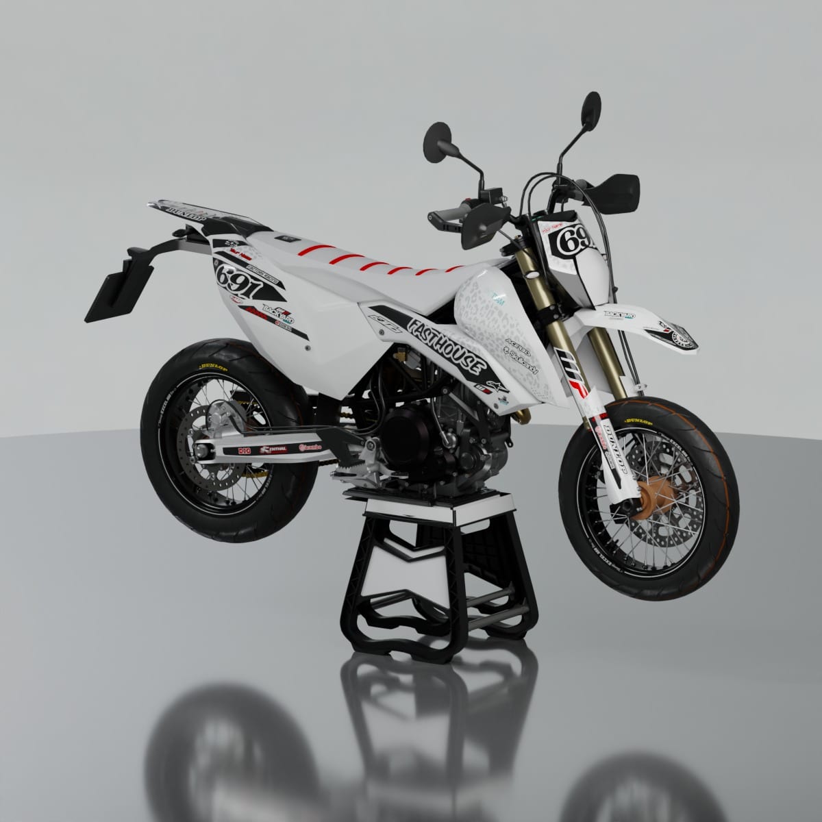 KTM SMC 690 graphics 2008 to 2011