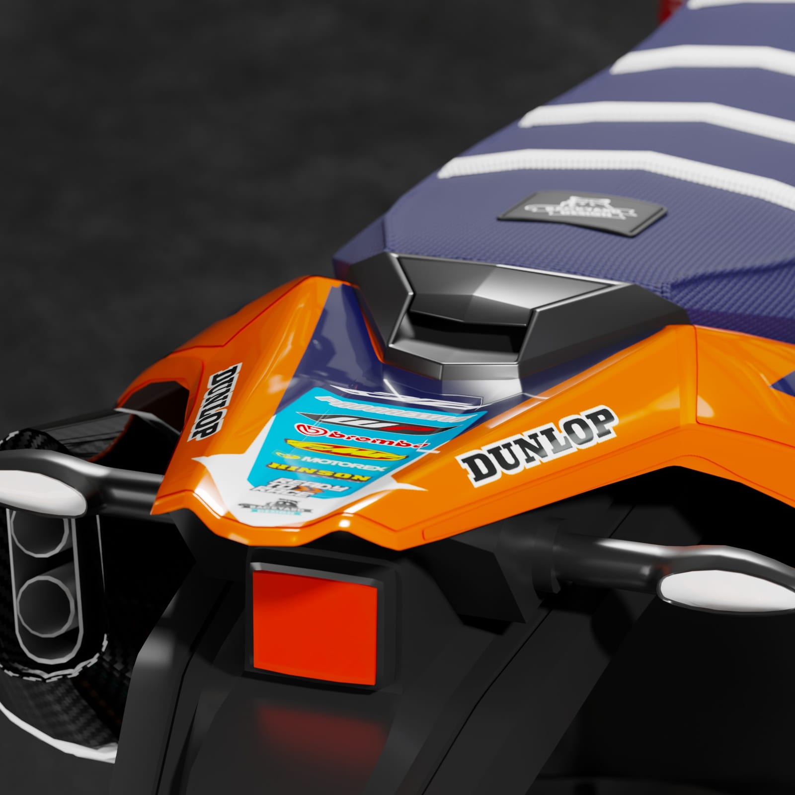 KTM SMC-R 690 Graphics Kit 2014–2018 – Blue/Black