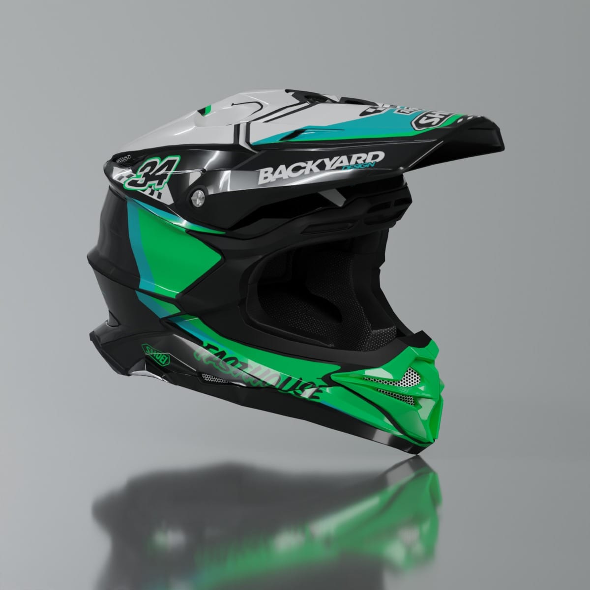 Shoei Helmet Wraps and Decals
