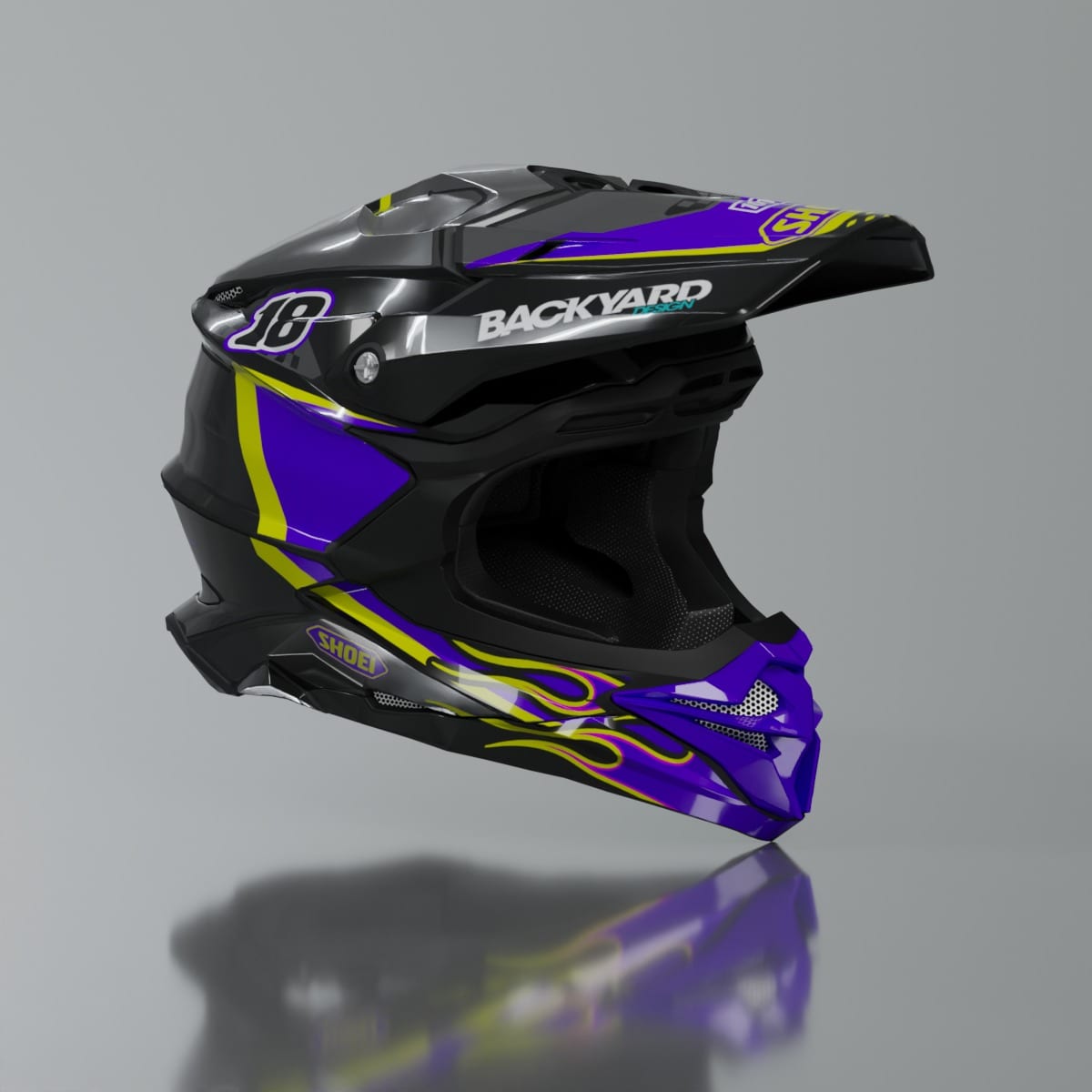Shoei Helmet Wraps and Decals