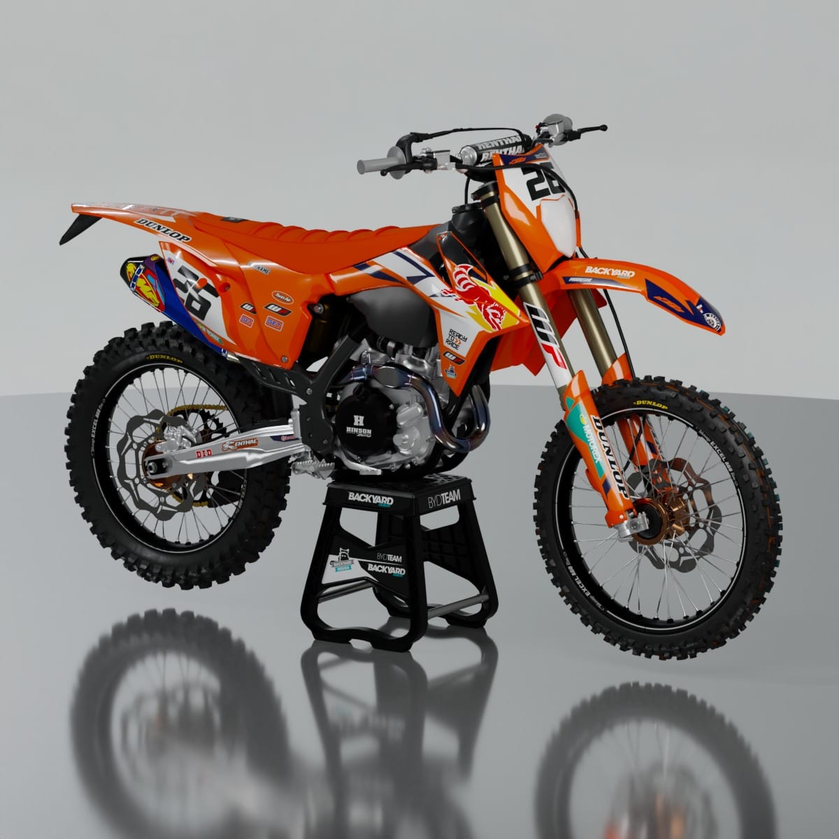 KTM EXC-F 250 Graphics 2012 to 2013 Enduro