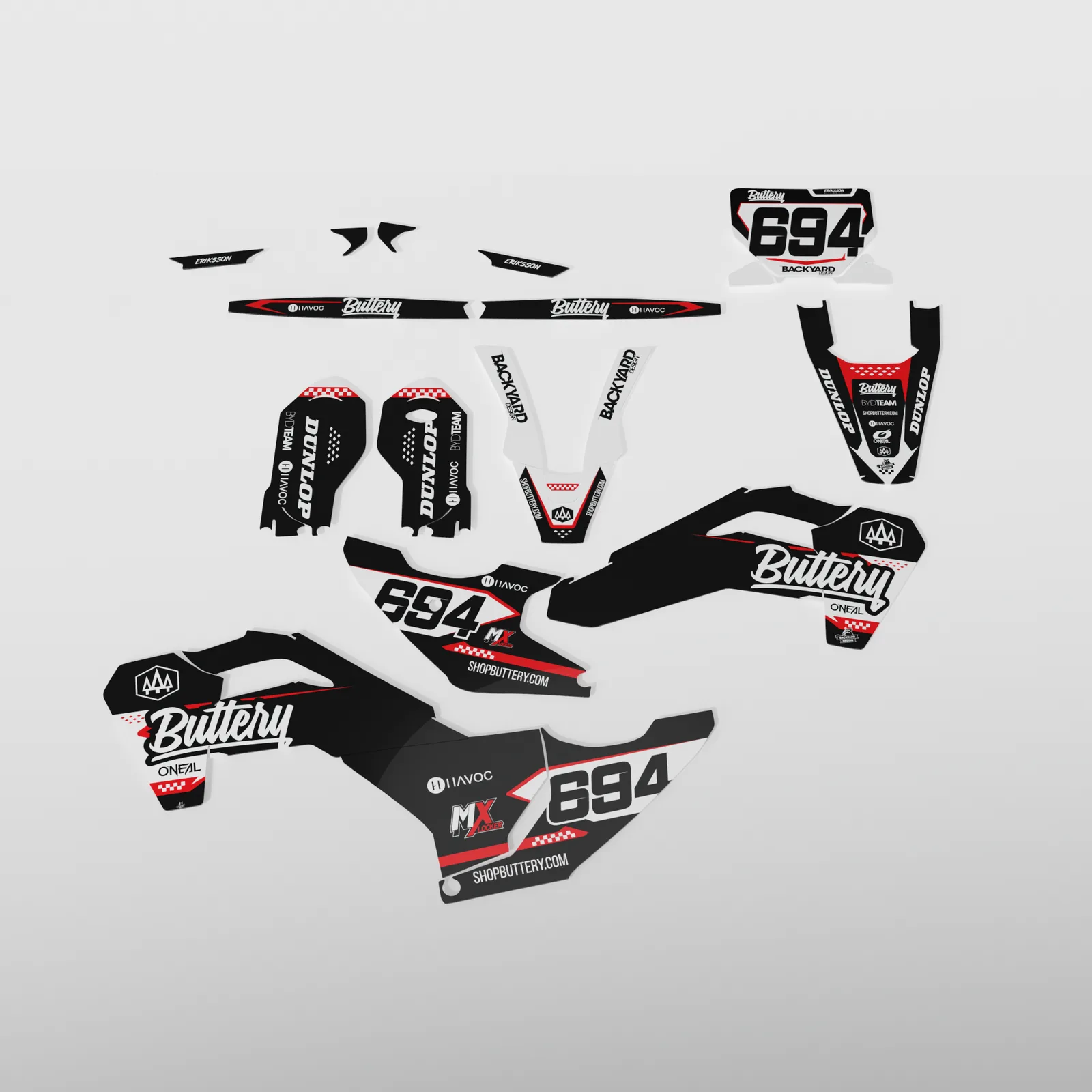 Husqvarna TC 85 Graphics Kit 2025–2027 – Buttery Films
