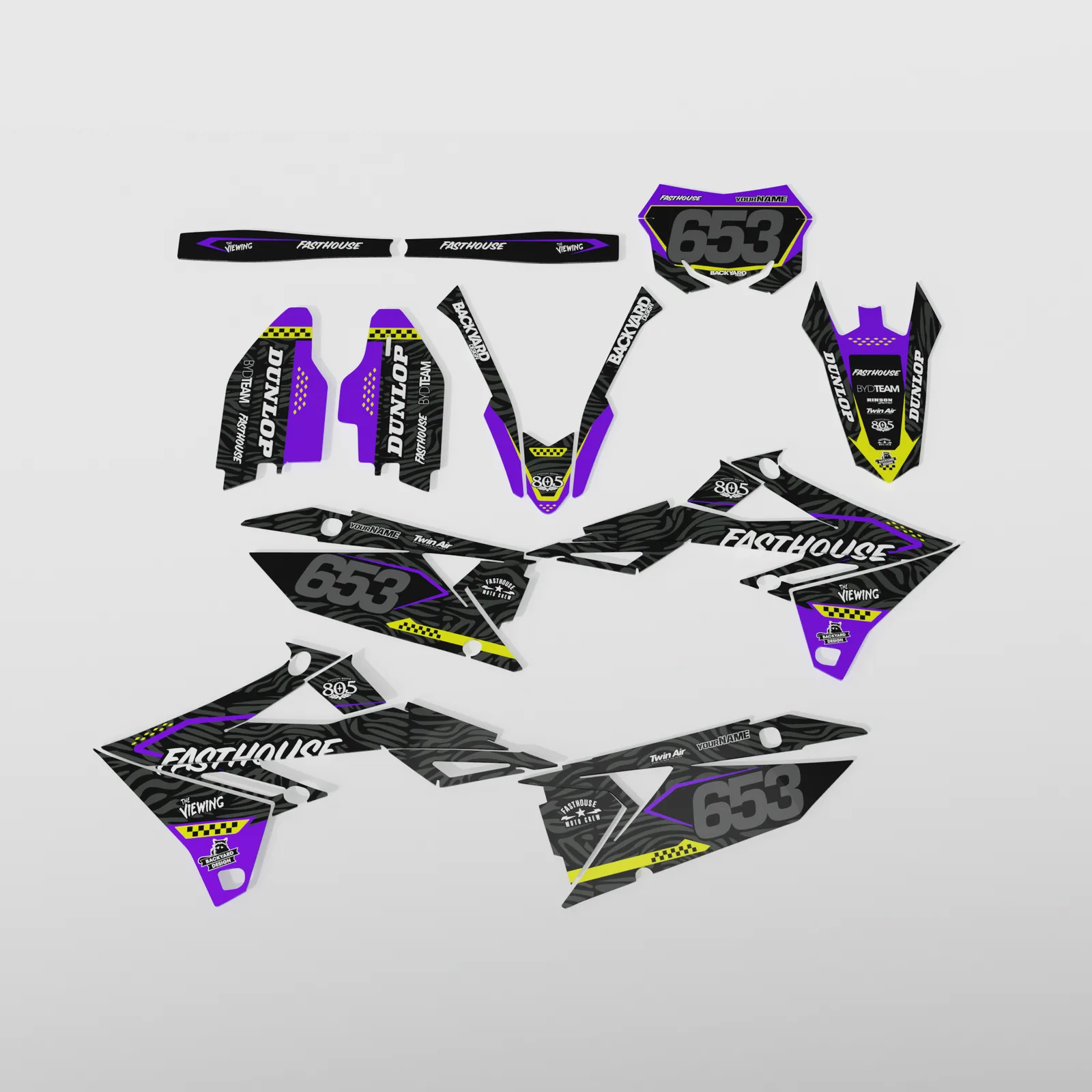 Suzuki RM-Z 250 Graphics Kit 2019–2027 – Tyler Bereman