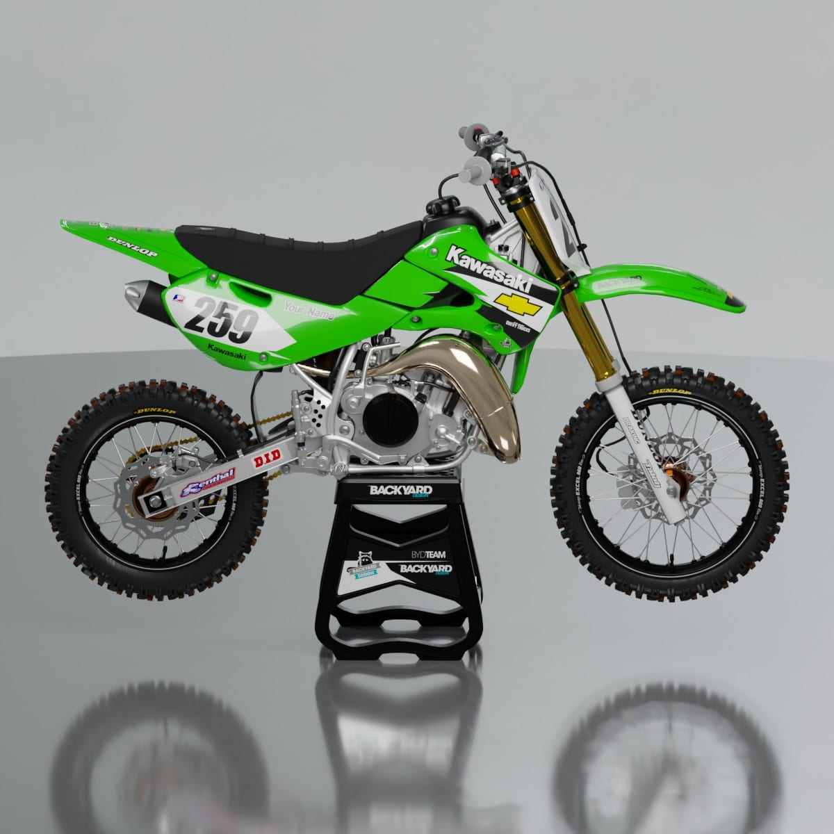 Kawasaki KX 65 graphics 2000 to 2027