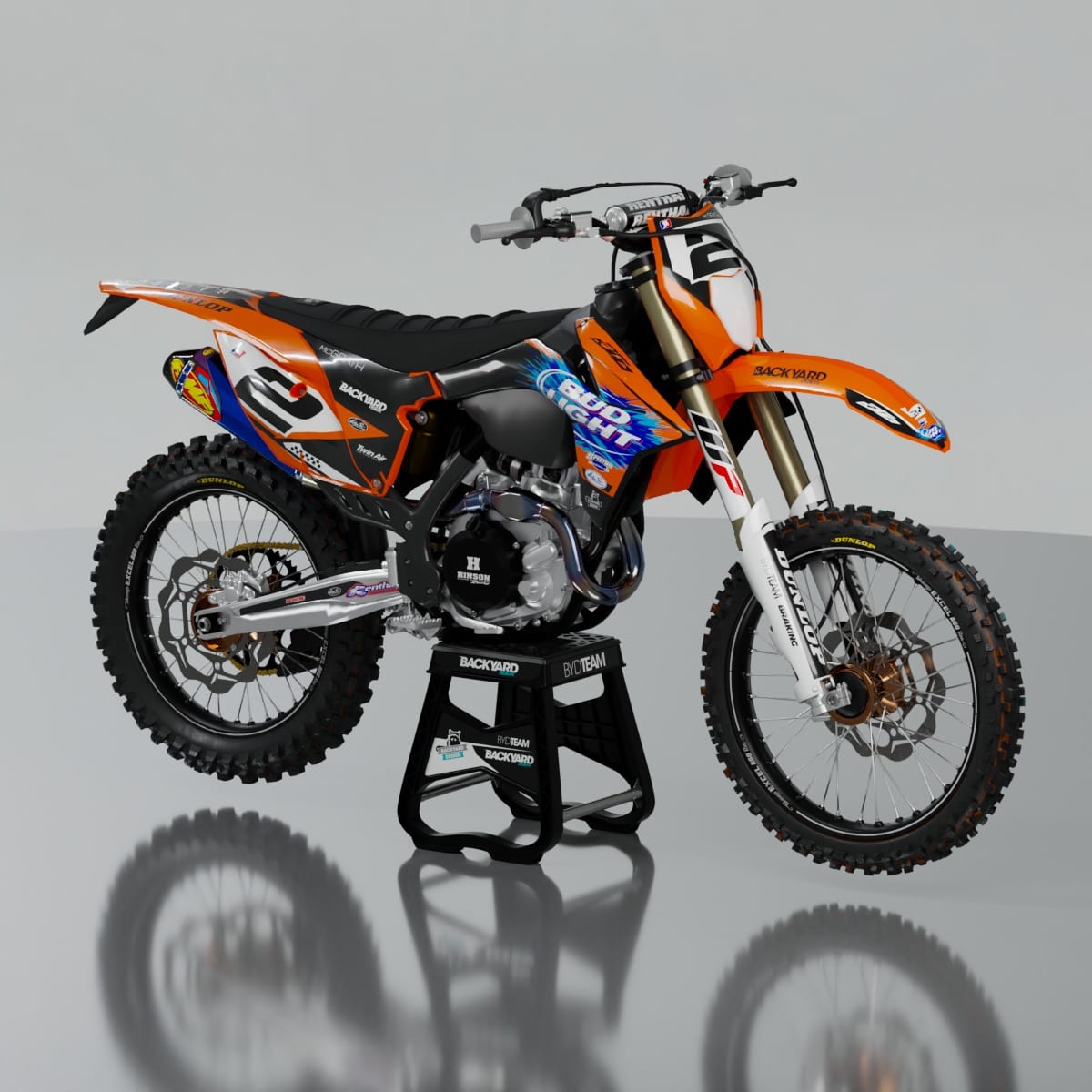 KTM EXC-F 250 Graphics 2012 to 2013 Enduro