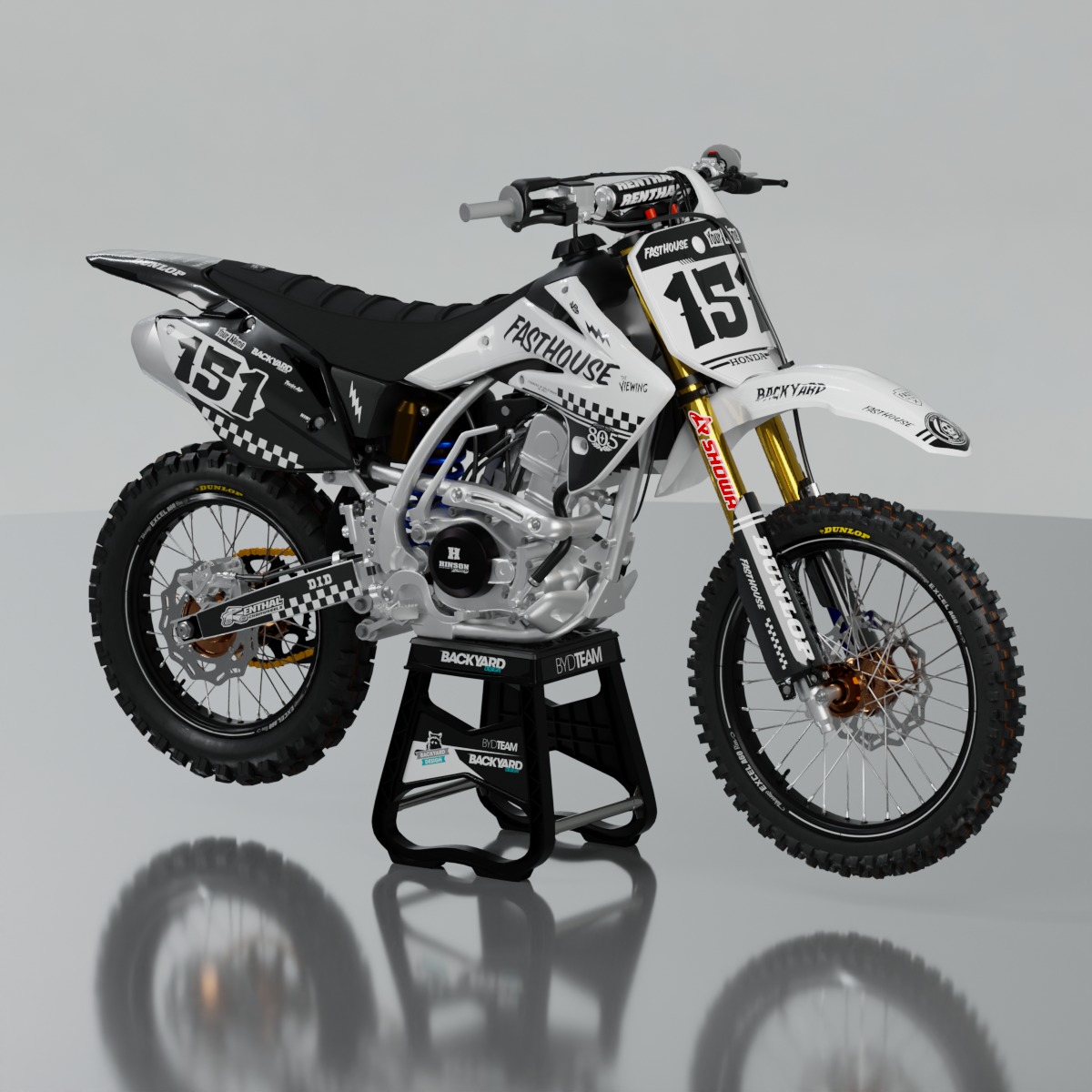 CRF150R Graphics Kit 2007 to 2027