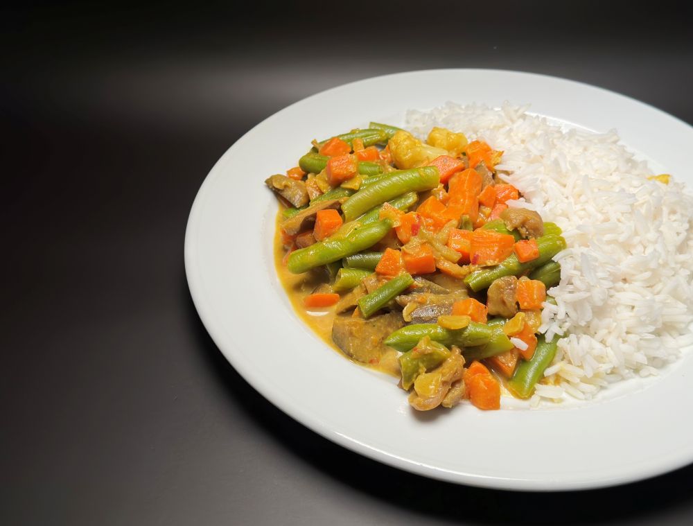 Gemüsekorma mit Basmatireis
