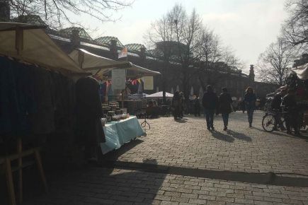 Wochenmarkt am Hackeschen Markt