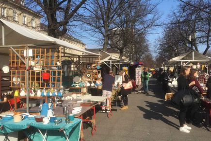 Kunst- und Trödelmarkt Straße des 17. Juni