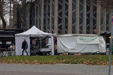 Ökomarkt im Hansaviertel