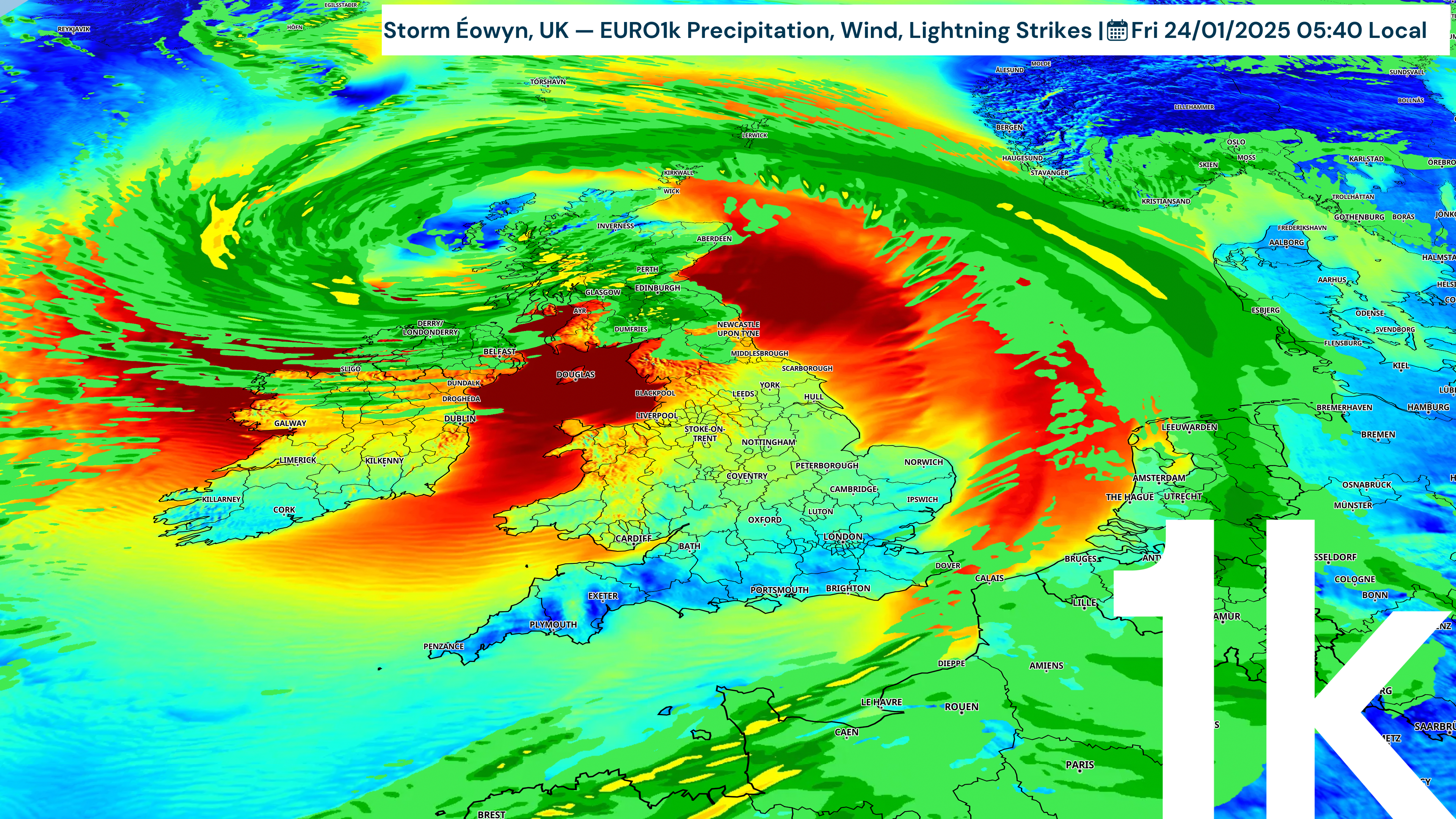 High-Resolution U.S. Weather Model | Meteomatics