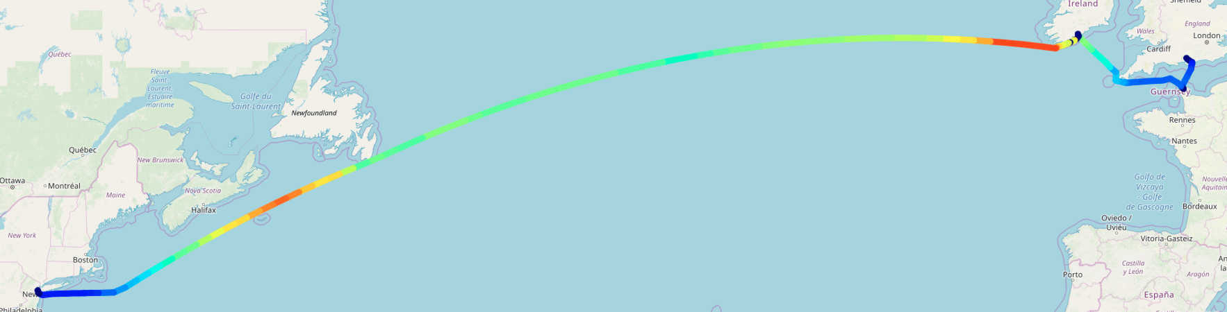 sea rout query