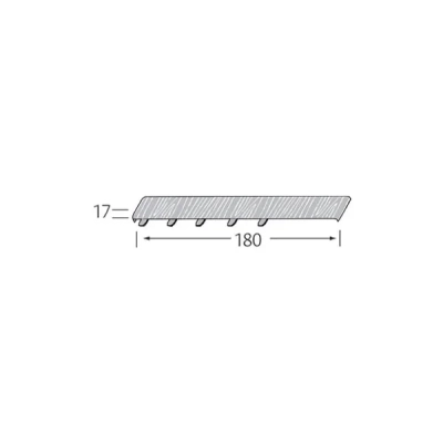 Tekening Eurotexx stootvoeg potdeksel 180mm