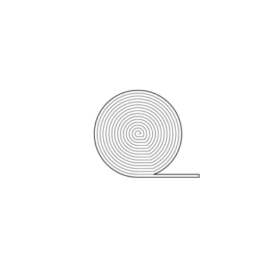 Tekening Milyt PE tape 3x12mm rol a 25mtr