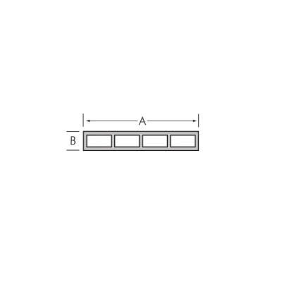 Tekening Kamerprofiel 60 x 7,0 mm