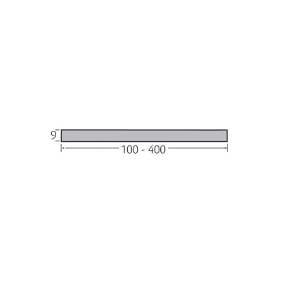 Tekening Volschuim platpaneel 150x9mm