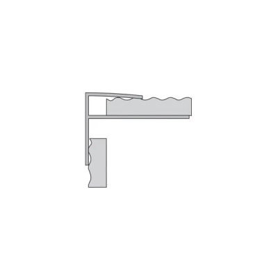 Tekening Buitenhoekprofiel 2,3mm inw