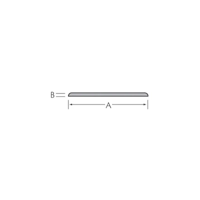Tekening Platstrip 100 x 3,0 mm