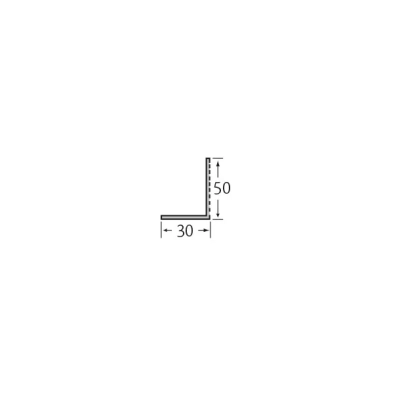 Tekening Ventilatieprofiel 30 x 50 mm