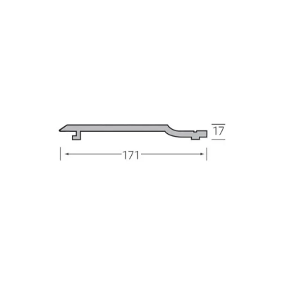 Tekening Rabatdeel 150 mm