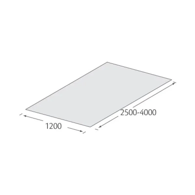 Tekening Wonderboard 3000x1200x2,3mm structuur