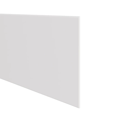 Volschuim plat 400x9mm 2-zijdig afgerond