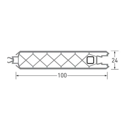 Tekening Staalversterking behandeld tbv paneelpro