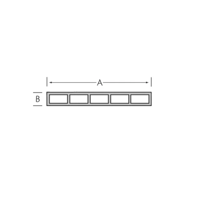 Tekening Kamerprofiel 80 x 7,0 mm