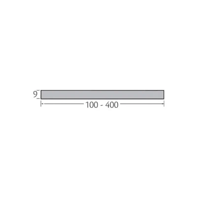 Tekening Volschuim platpaneel 175x9mm