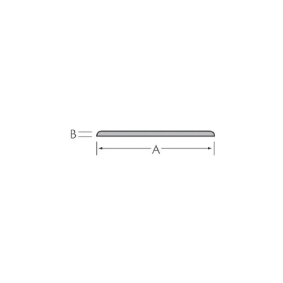 Tekening Platstrip 80 x 2,0 mm