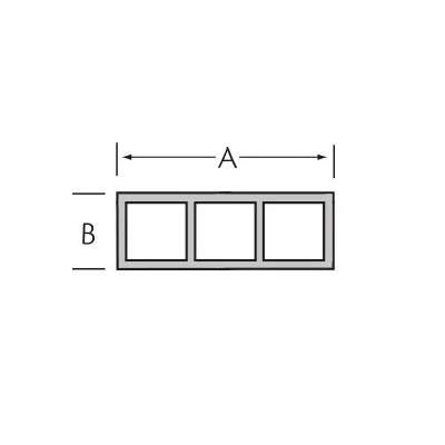 Tekening Kamerprofiel 50 x 15 mm