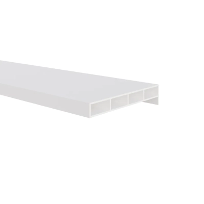 Kamerprofiel met haakse lip 100x30x15mm