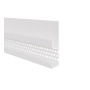 Ventilatie afsluitprofiel 65 x 17 mm