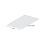 Tekening Wonderboard 3000x1200x2,3mm structuur