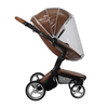Mima xari rain cover 2014 camel foward facing side view