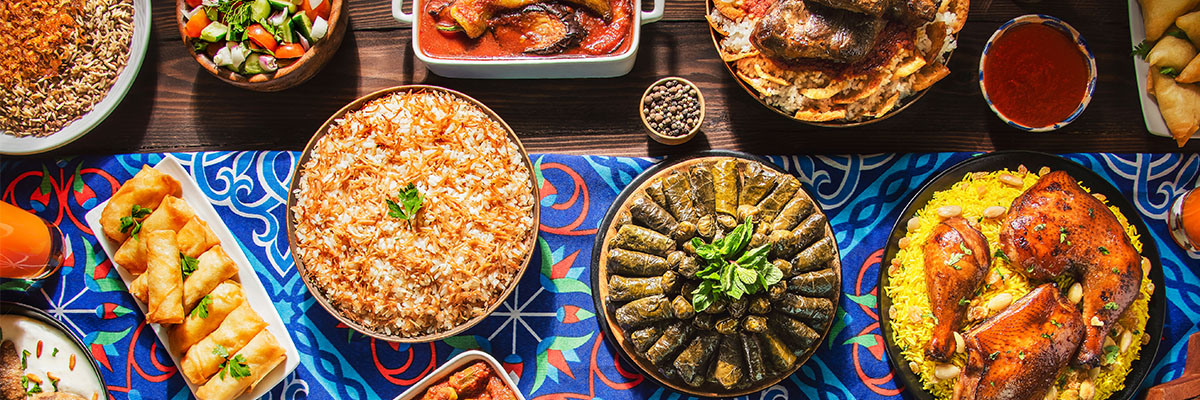 Orientalische Küche Speisen