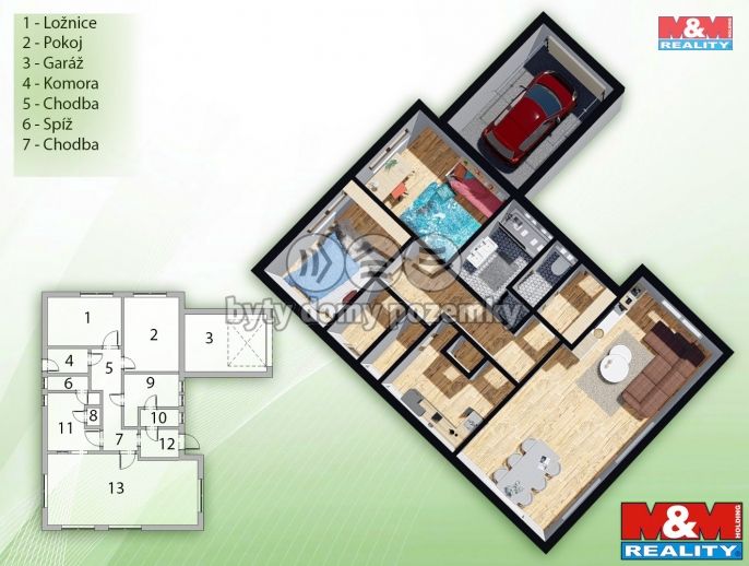 Prodej, Rodinný dům, Libčany