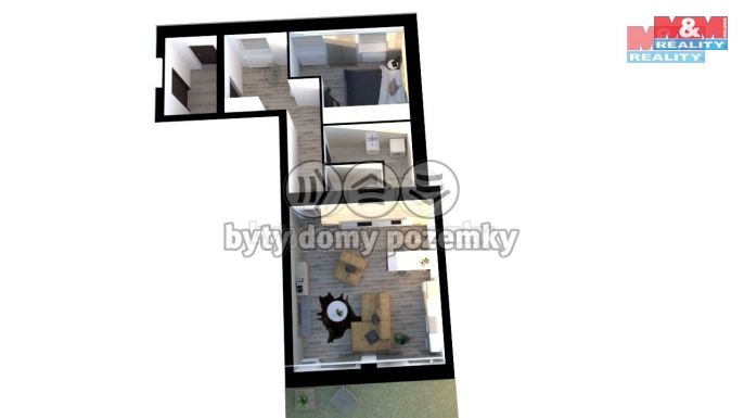 Prodej, Byt 2+kk, Jaroměř