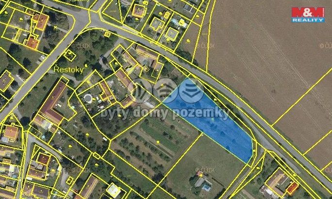 Prodej, Pozemek k bydlení, Řestoky