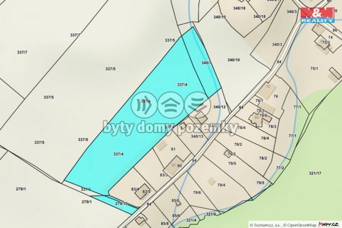 Prodej, Pozemek k bydlení, Ústí nad Labem