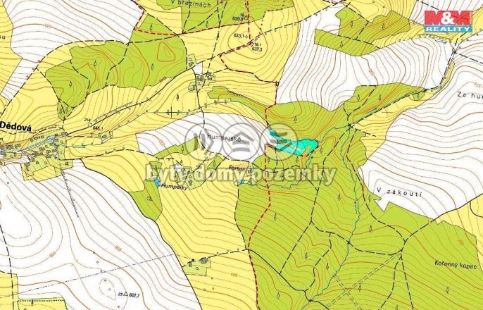 Prodej, Les, Dědová