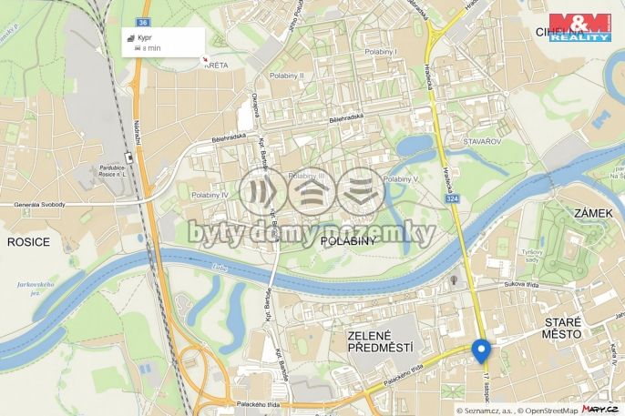 Prodej, Byt 1+1, Pardubice