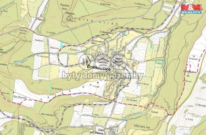 Prodej, Louka, Domoušice