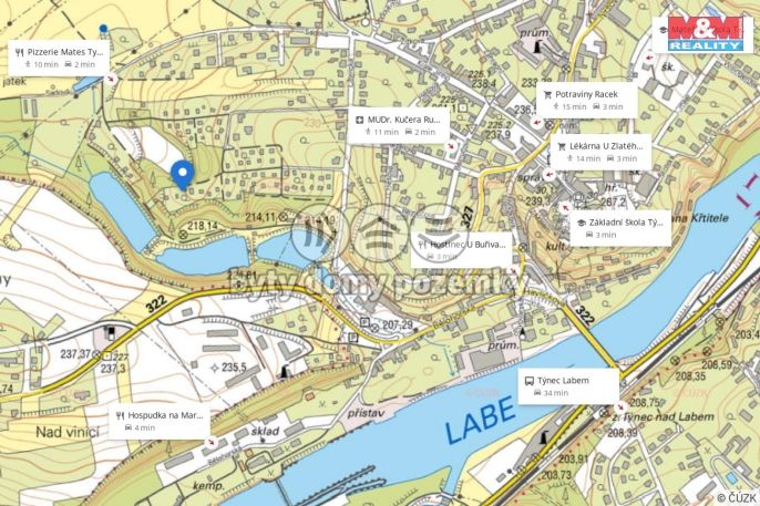 Prodej, Byt 2+1, Týnec nad Labem