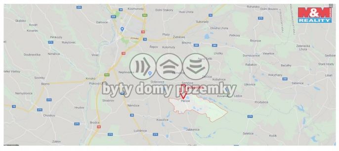 Prodej, Pozemek k bydlení, Pěčice