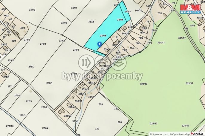 Prodej, Pozemek k bydlení, Ústí nad Labem