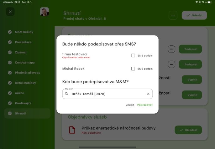 Prodej, Pozemek k bydlení, Roudno